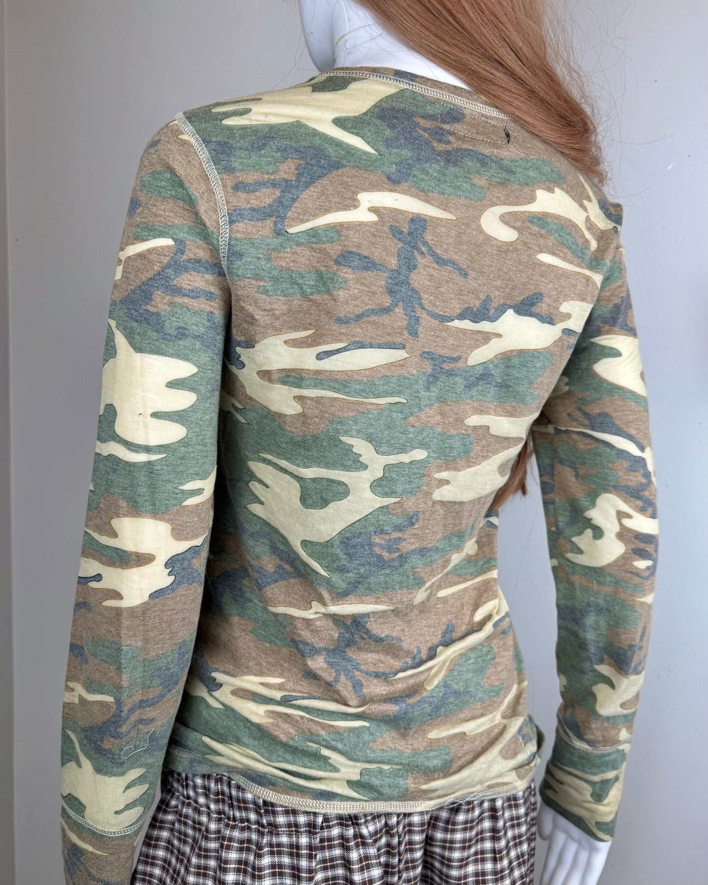 Upcycled Rocky Tee- 01 (Camo)