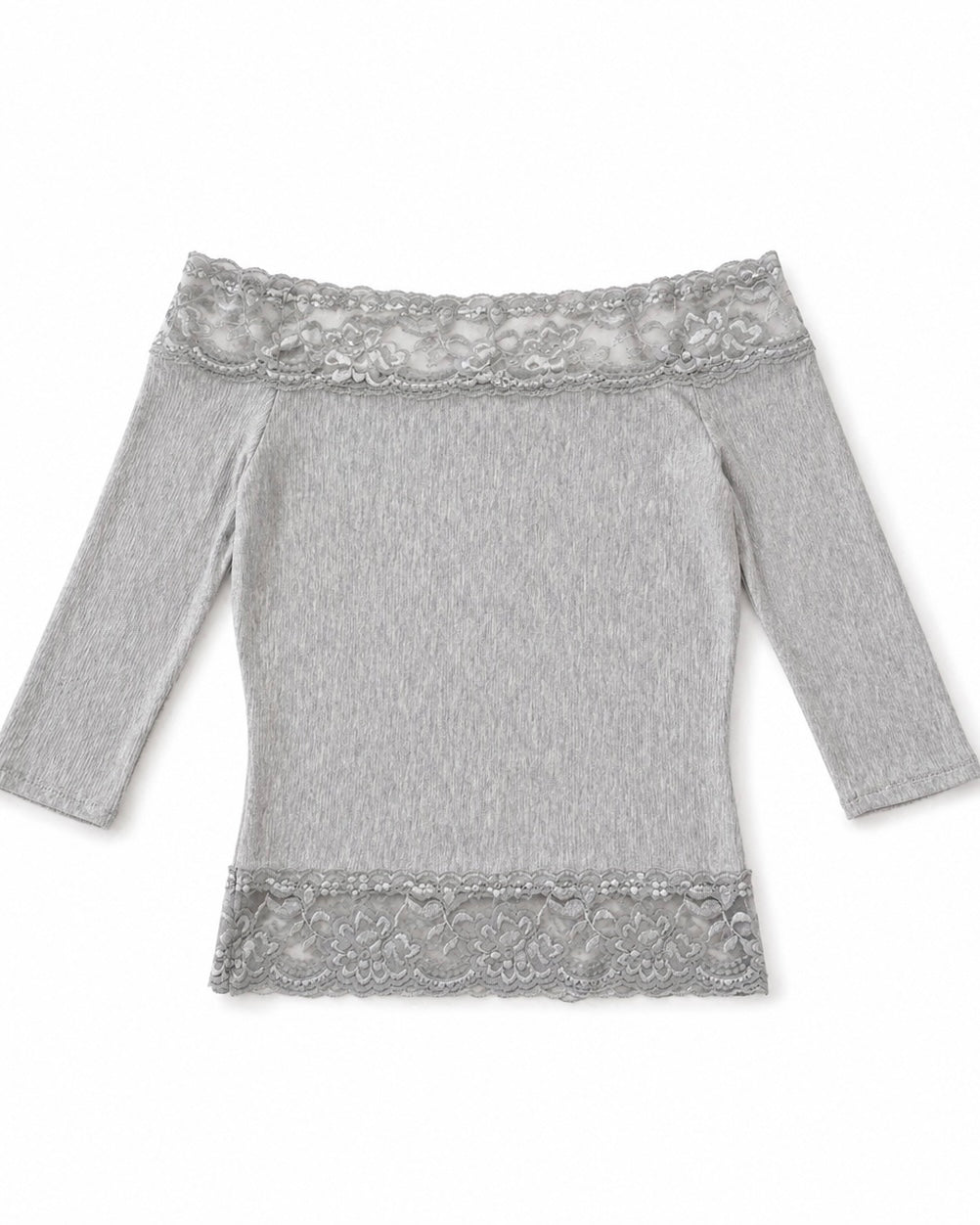 Bella Top- Grey