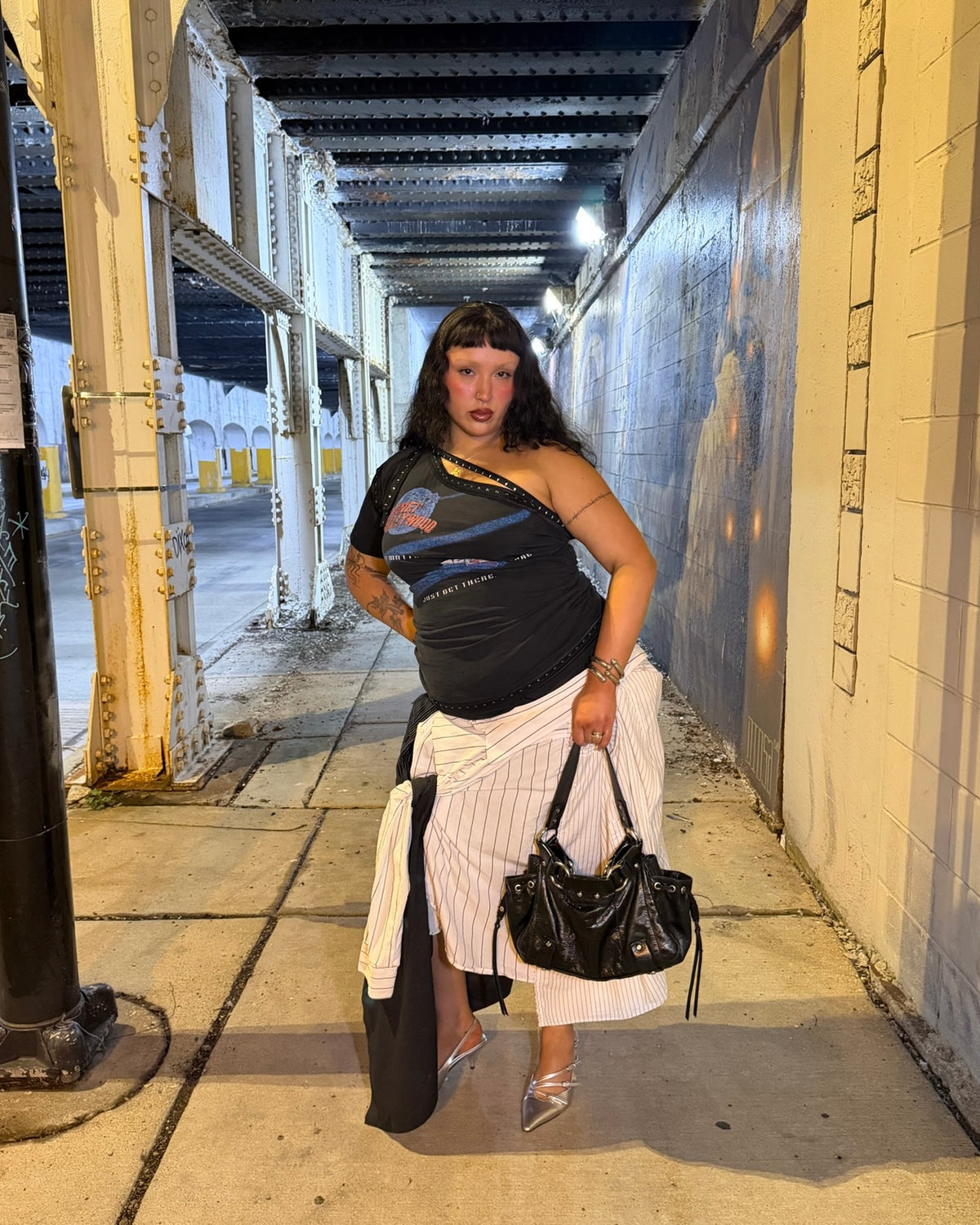 1-of-1 Upcycled Planet Hollywood Top (2XL)