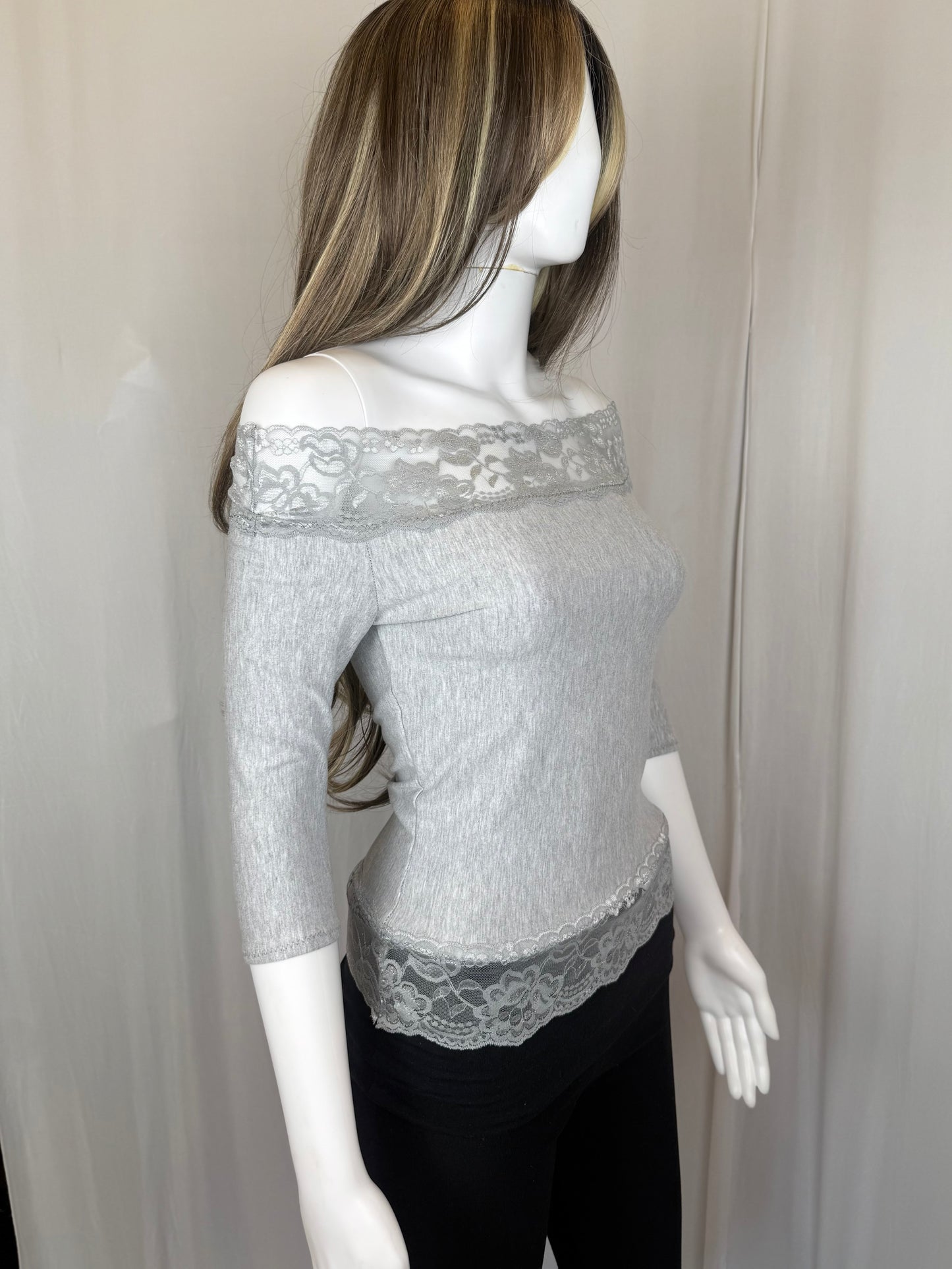 Bella Top- Grey