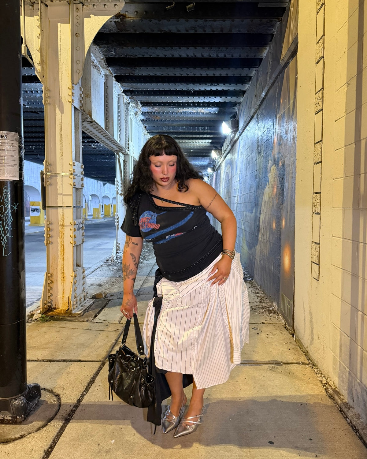 1-of-1 Upcycled Planet Hollywood Top (2XL)