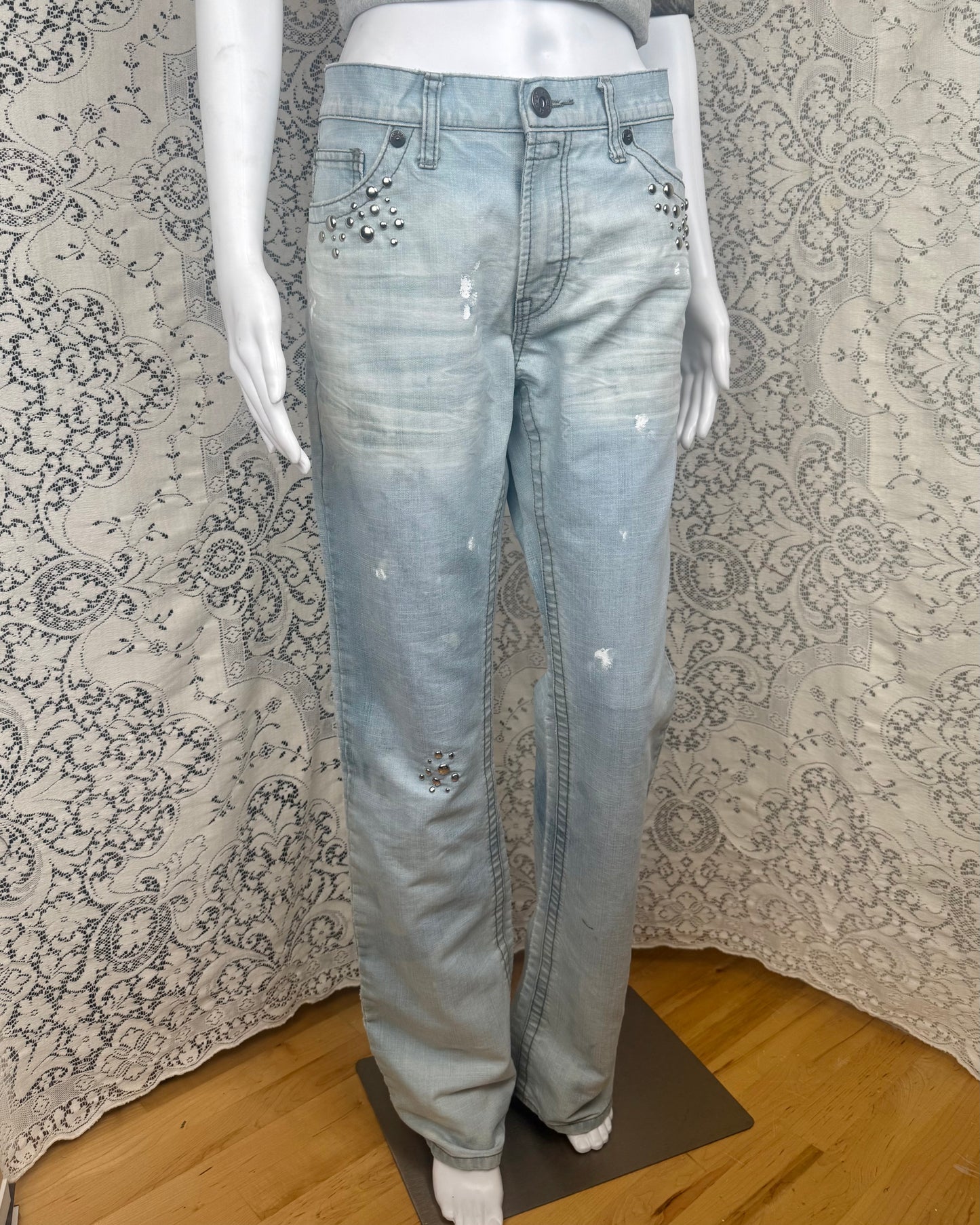 1 of 1 Rocky Studded Bootcut Jeans (31")