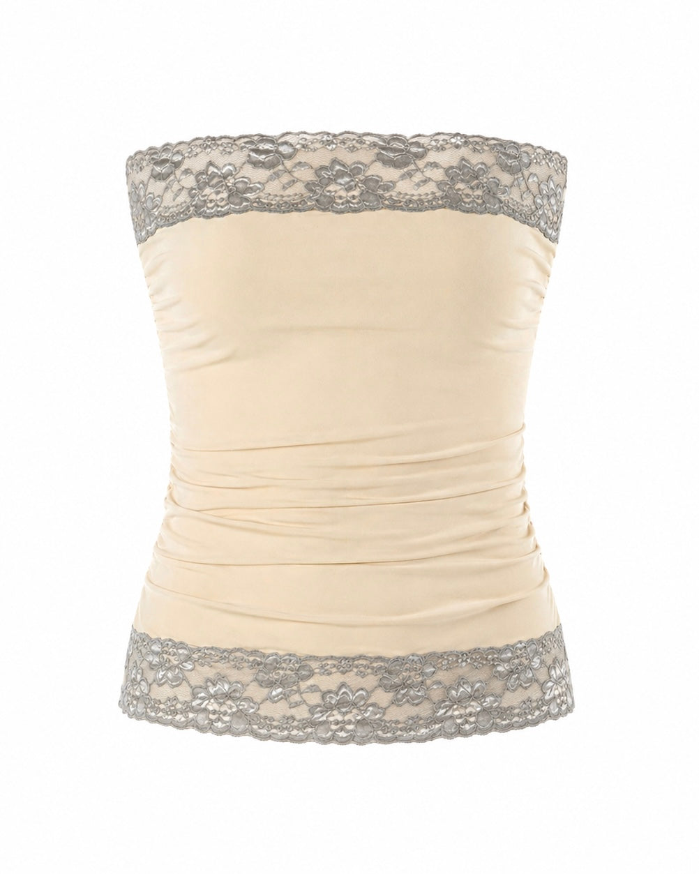 Bella Tube- Cream/Grey