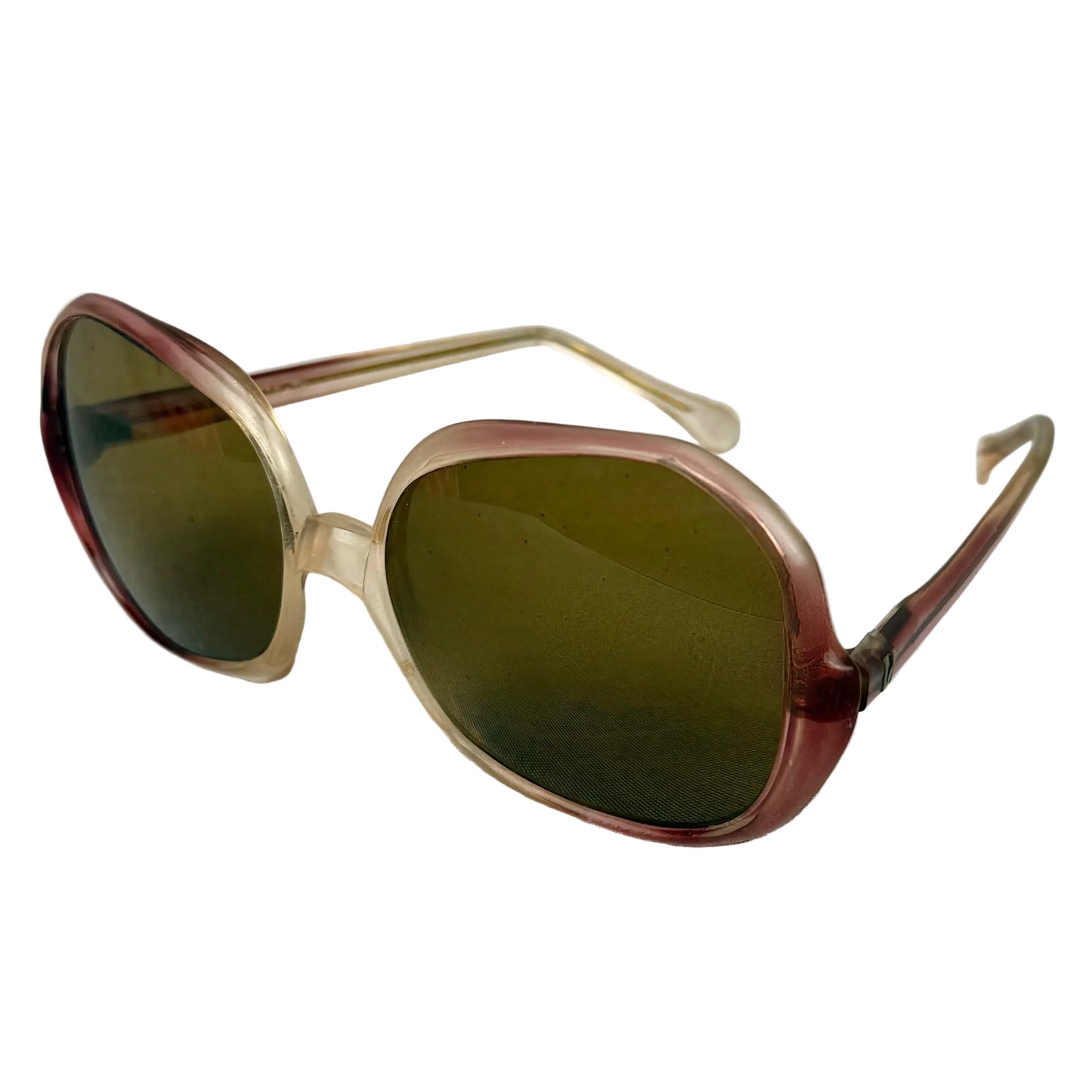 Vintage Oval Frame Sunglasses