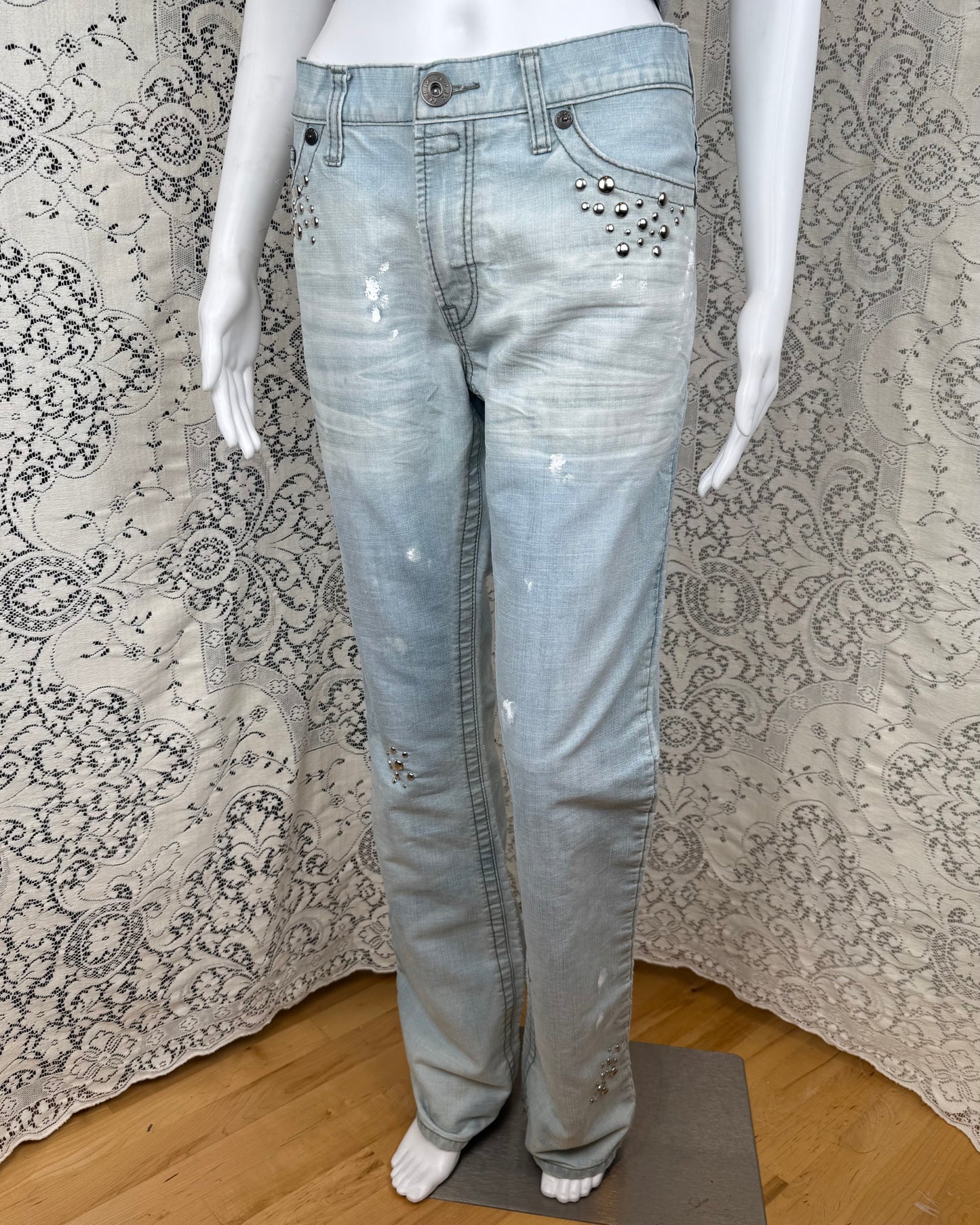 1 of 1 Rocky Studded Bootcut Jeans (31")