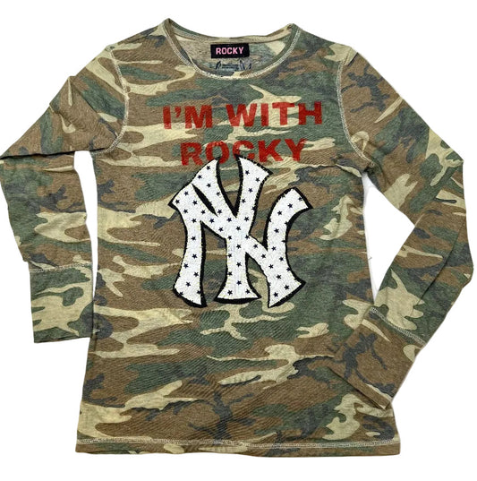 Upcycled Rocky Tee- 01 (Camo)