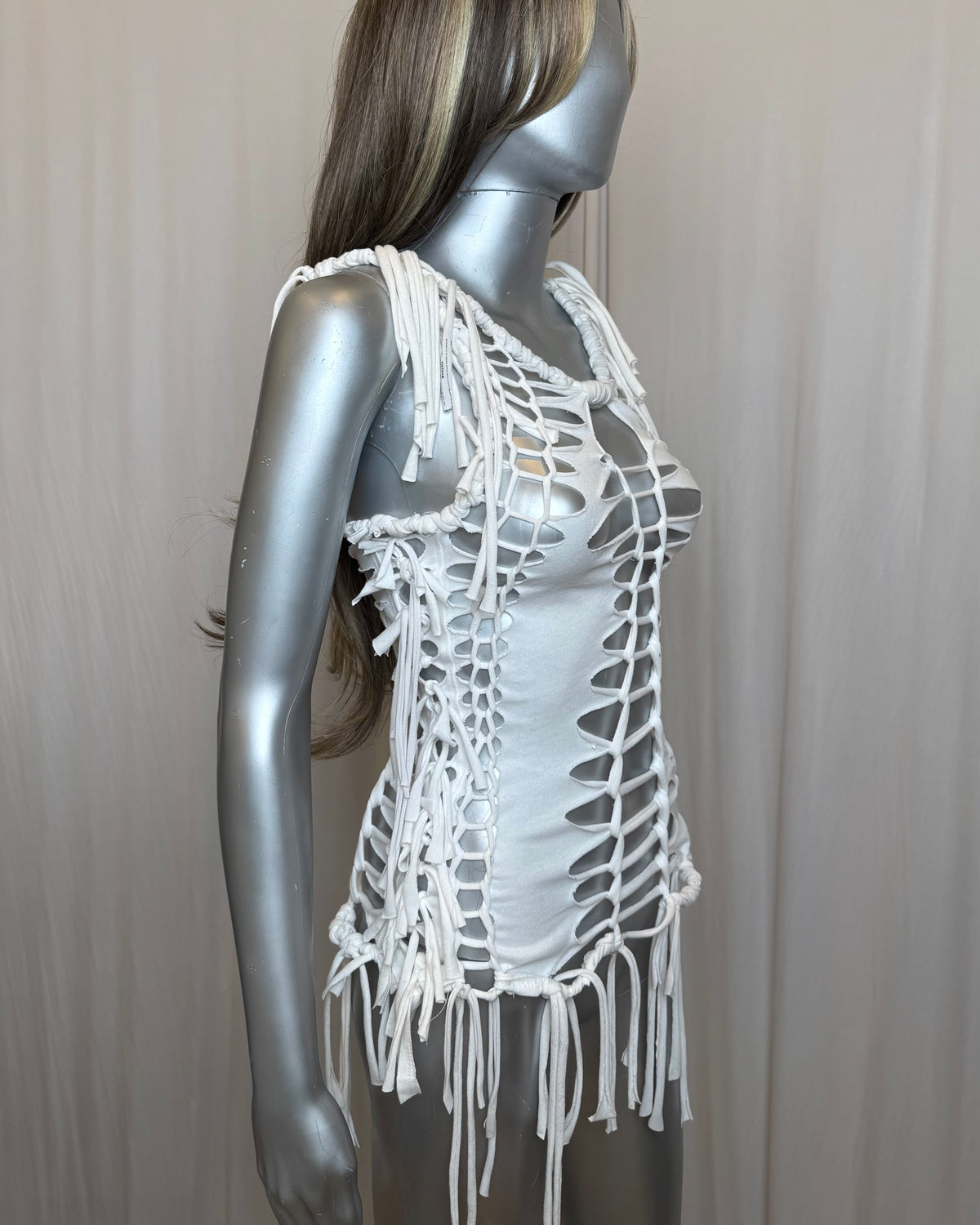 01 White Tee Tie Top (S-M)