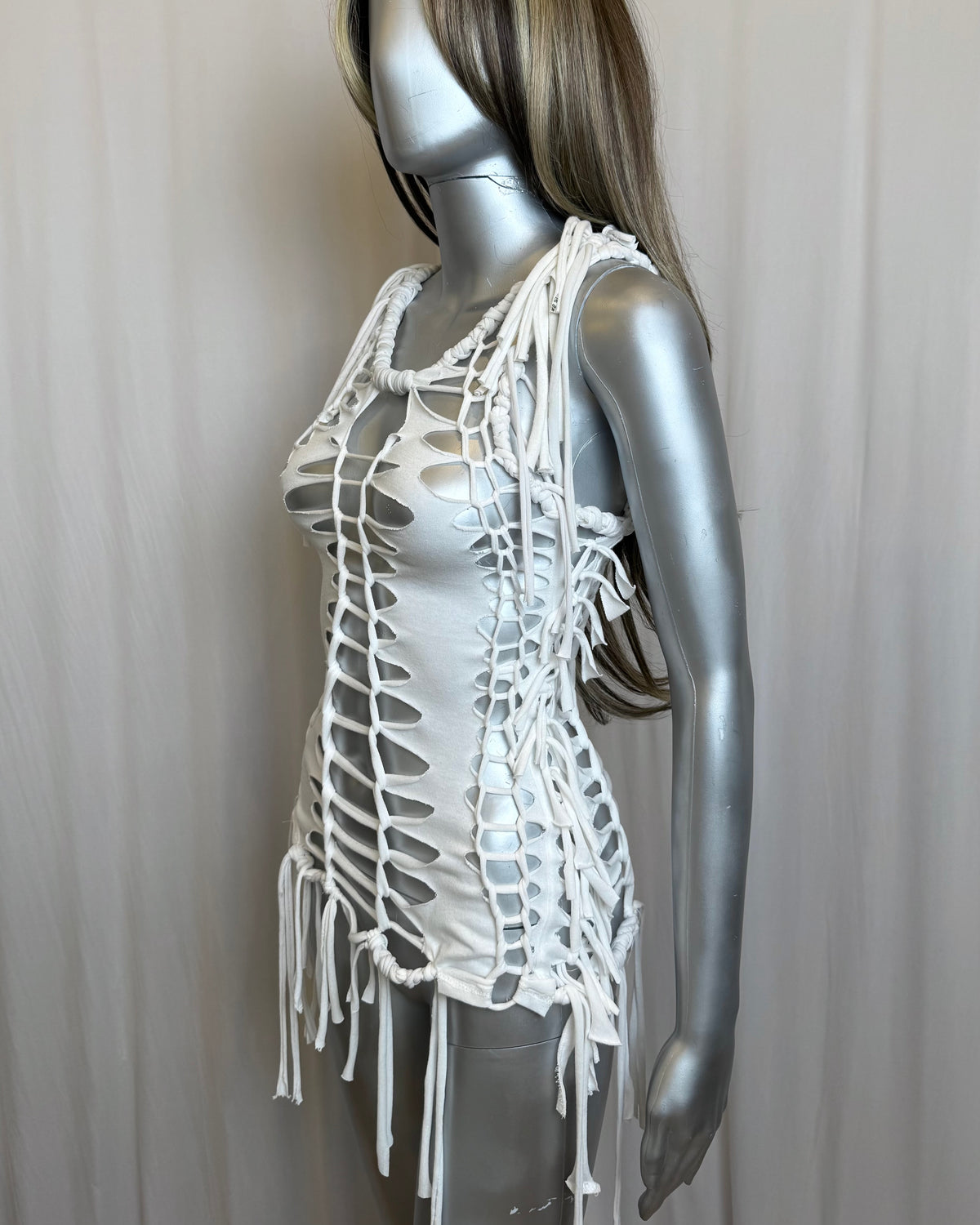 01 White Tee Tie Top (S-M)