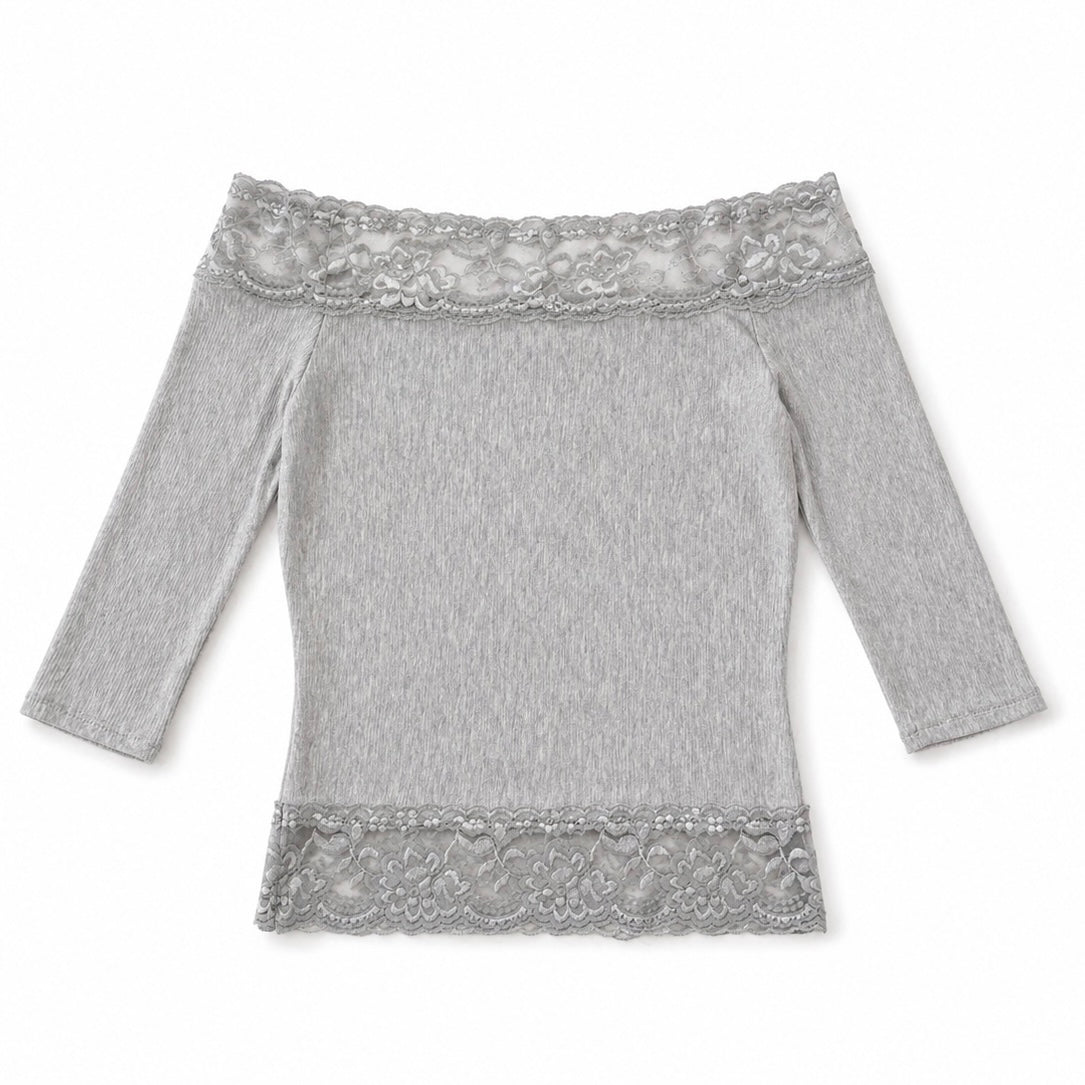 Bella Top- Grey