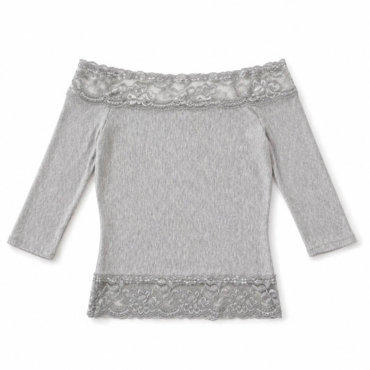 Bella Top- Grey