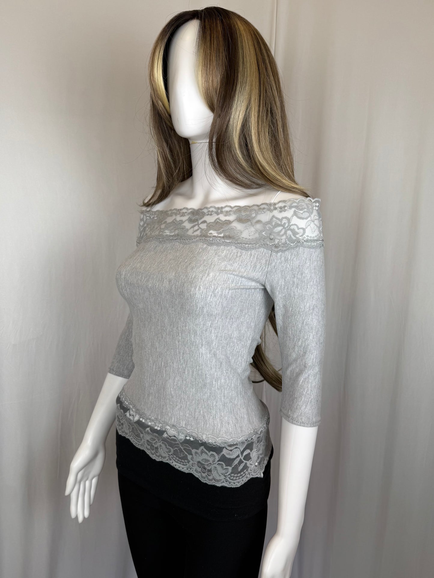 Bella Top- Grey