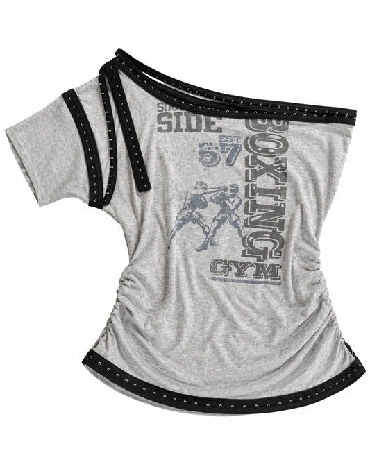 1-of-1 Upcycled South Side Boxing Top (3XL)