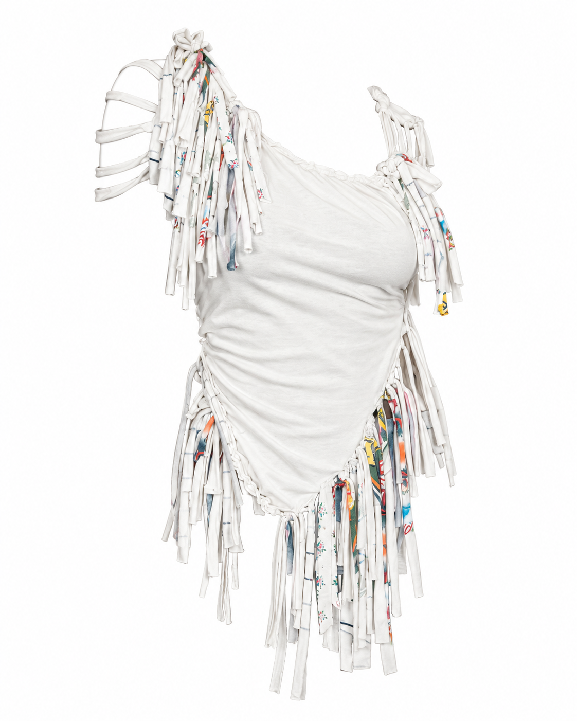 03 White Tee Tie Top