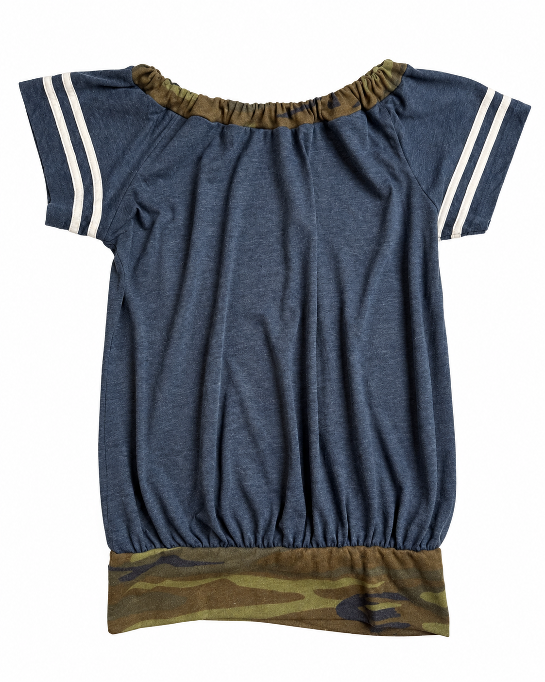 UPCYCLED BEARS OFF-SHOULDER TEE (L)
